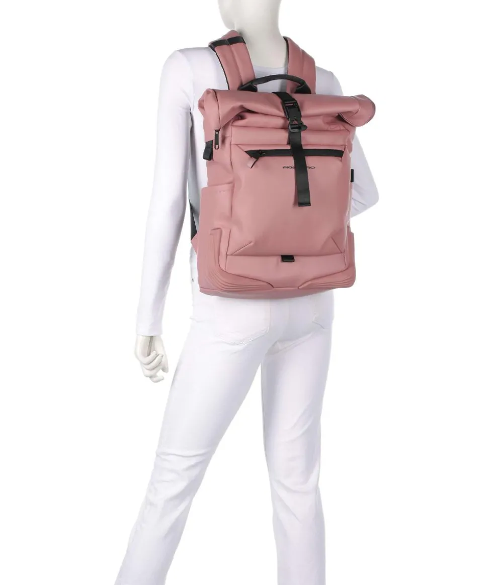 Corner 2.0 Rolltop Rucksack 15″ Polyurethane altrosa