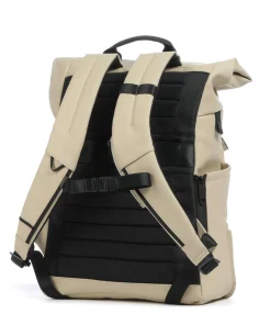 Corner 2.0 Rolltop Rucksack 15″ Polyurethane beige