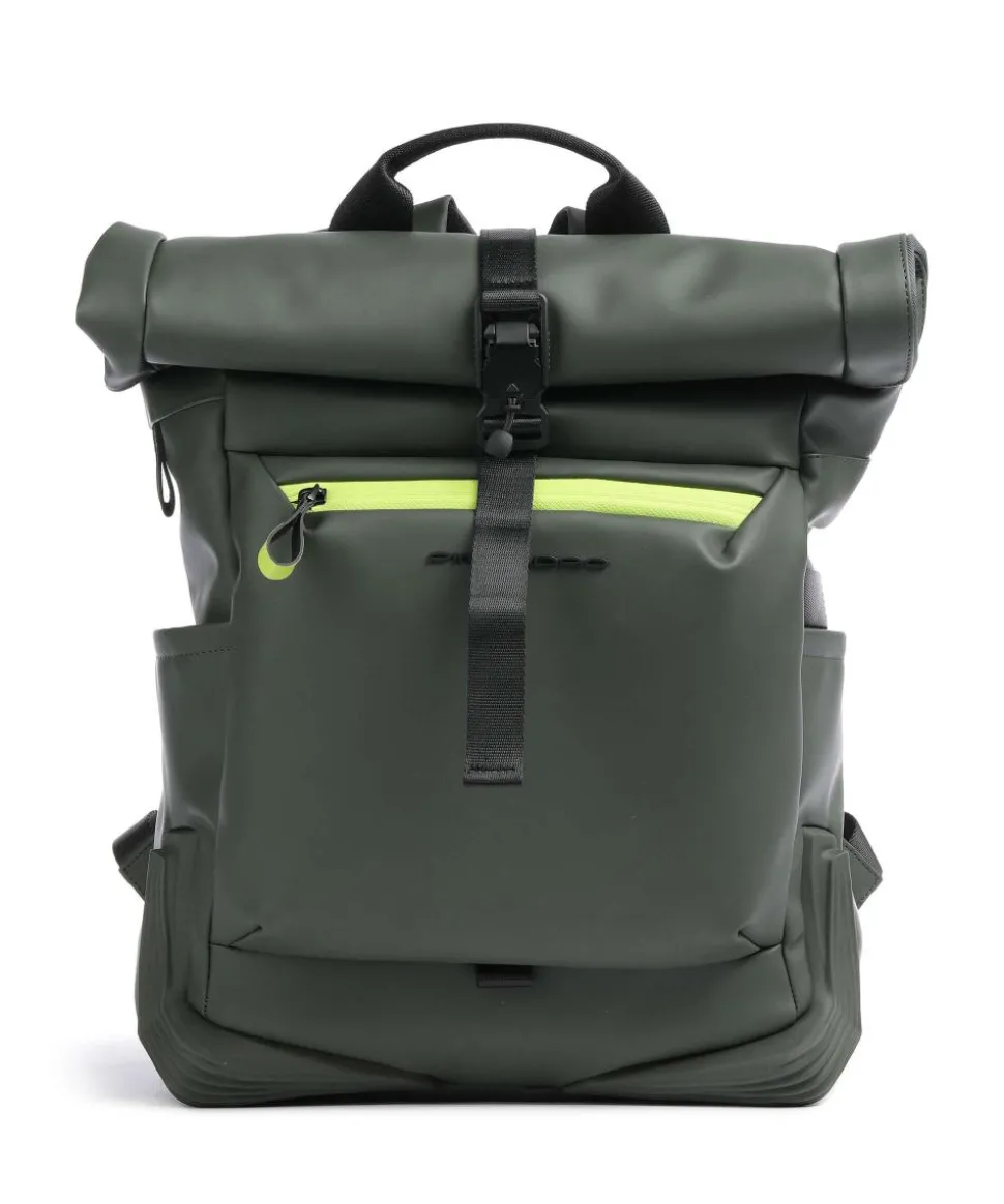Corner 2.0 Rolltop Rucksack 15″ Polyurethane dunkelgrün