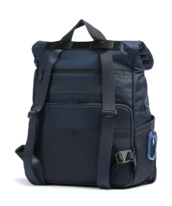 CORNER Rucksack 15″ recyceltes Polyester dunkelblau