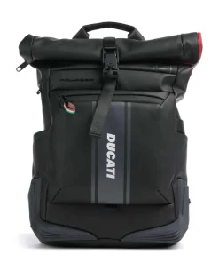 Corner Special Ducati Rolltop Rucksack 16″ Polyurethane schwarz