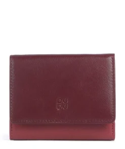 Corsica RFID Geldbörse fein genarbtes Kalbsleder wein