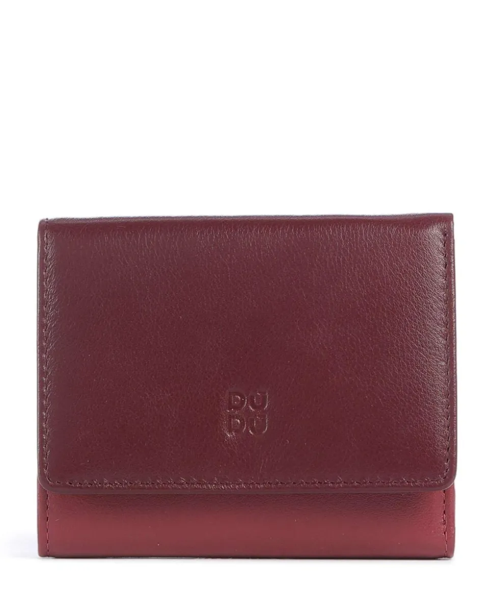 Corsica RFID Geldbörse fein genarbtes Kalbsleder wein