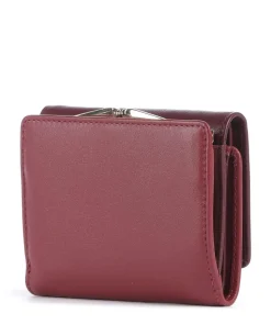 Corsica RFID Geldbörse fein genarbtes Kalbsleder wein