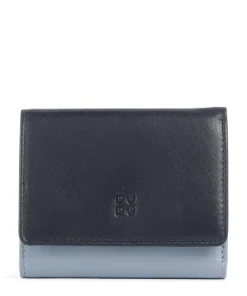 Corsica RFID Geldbörse fein genarbtes Kalbsleder dunkelblau