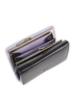 Corsica RFID Geldbörse fein genarbtes Kalbsleder schwarz