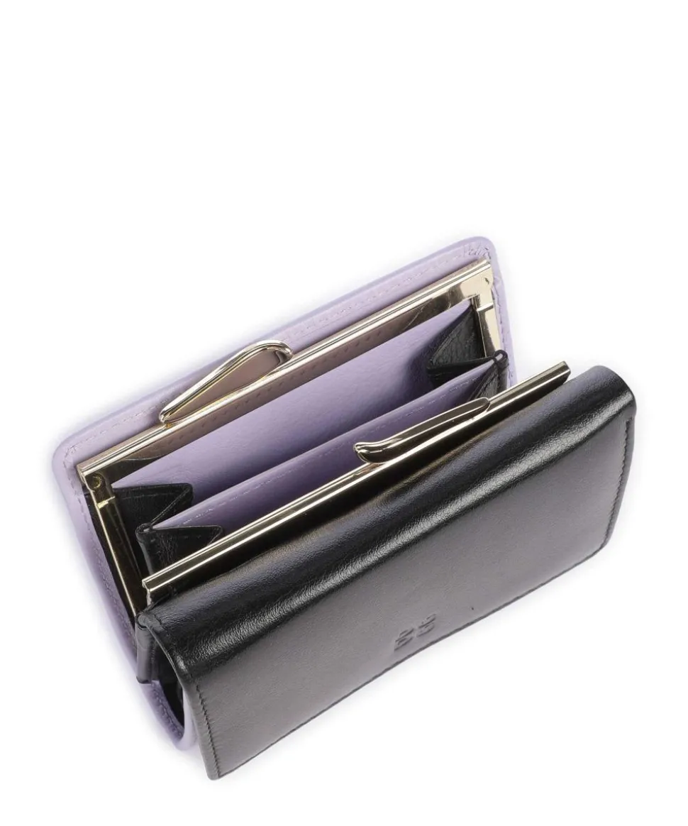 Corsica RFID Geldbörse fein genarbtes Kalbsleder schwarz