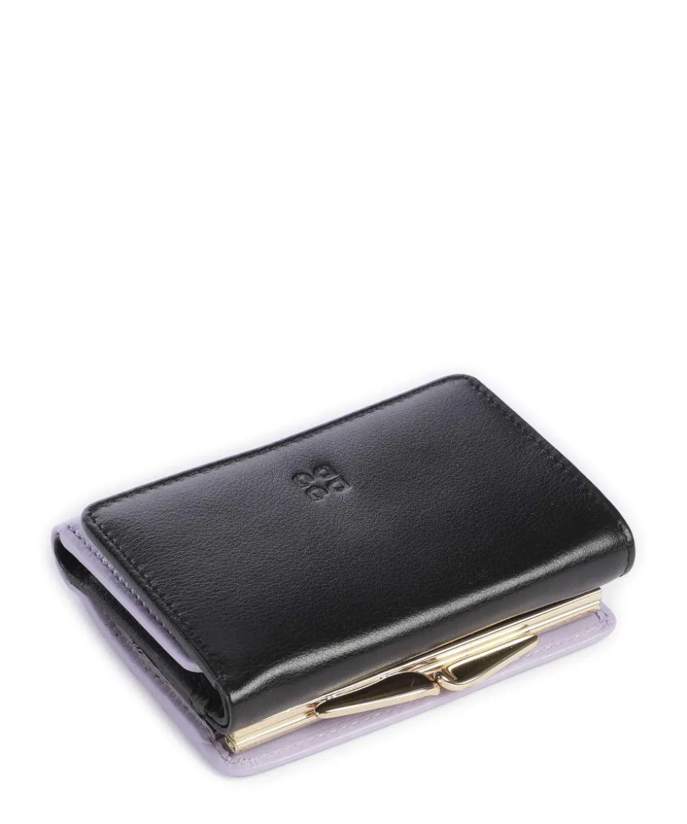 Corsica RFID Geldbörse fein genarbtes Kalbsleder schwarz