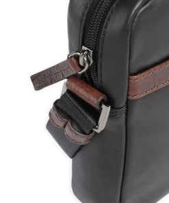 Corso Deluxe Umhängetasche Nappaleder schwarz