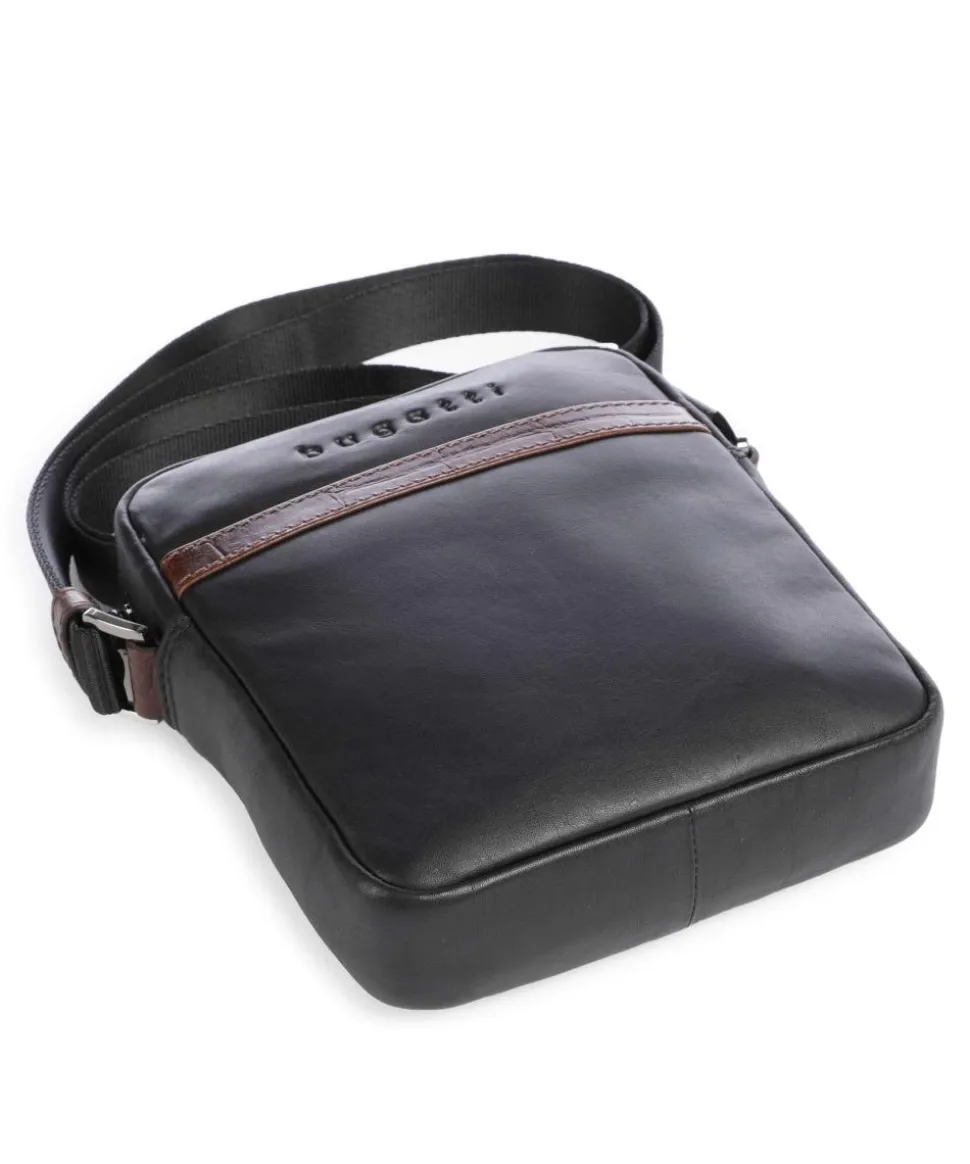 Corso Deluxe Umhängetasche Nappaleder schwarz