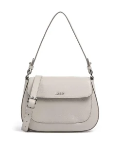 Cortina Edition Loreen Schultertasche Lederimitat hellgrau