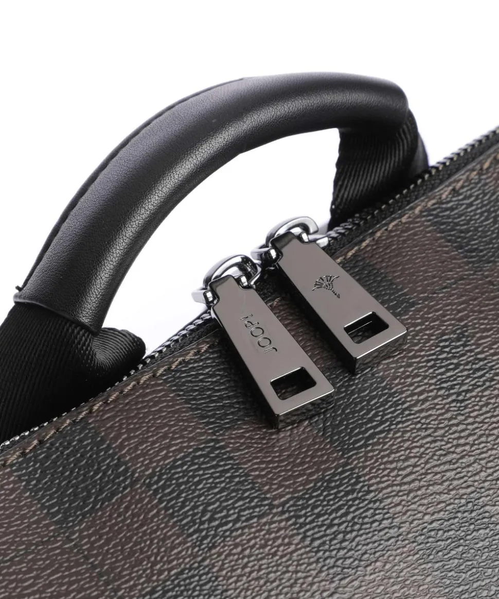 Cortina Piazza Diego Rucksack 15″ Lederimitat dunkelbraun