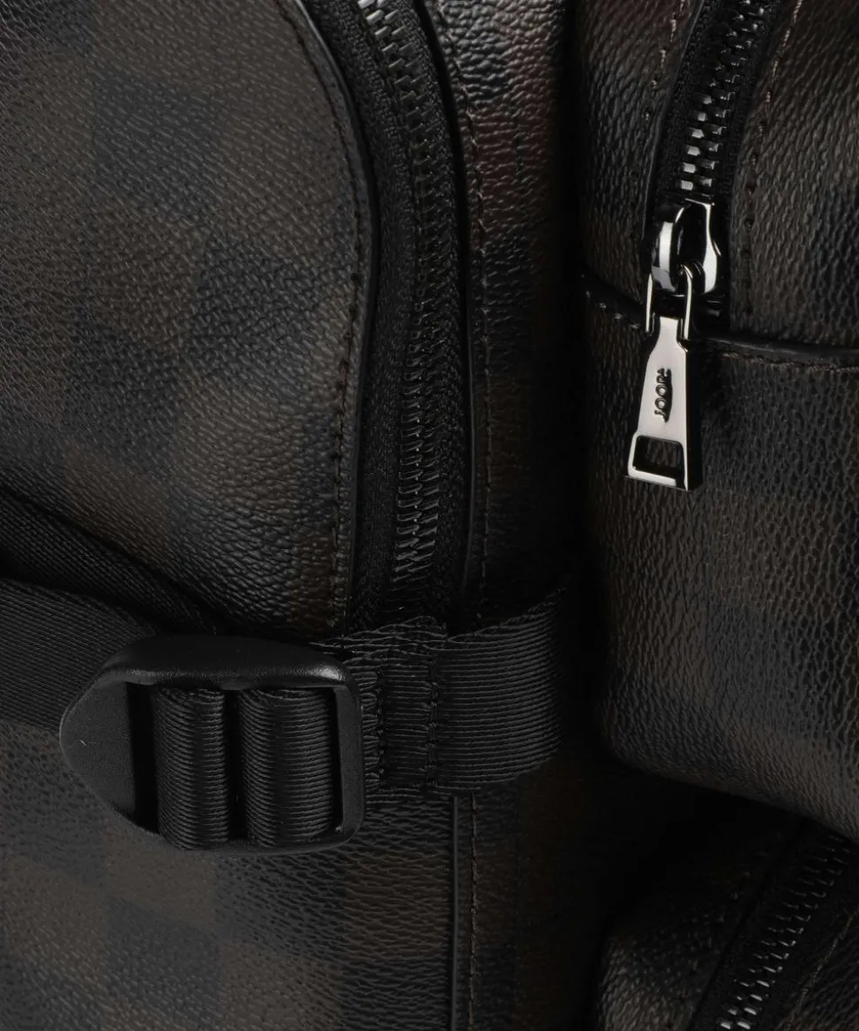 Cortina Piazza Diego Rucksack 15″ Lederimitat dunkelbraun