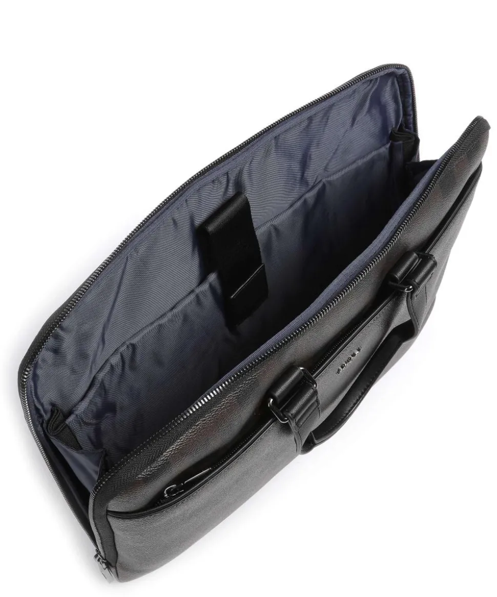 Cortina Piazza Janus Aktentasche 13″ Lederimitat braun/schwarz