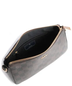 Cortina Piazza Jasmina Umhängetasche Lederimitat dunkelbraun