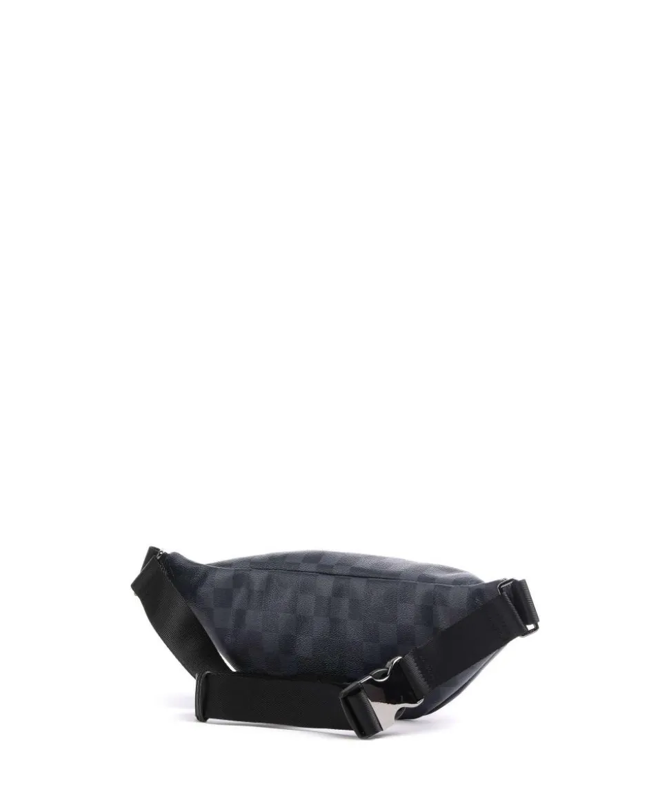 Cortina Piazza Leo Gürteltasche Lederimitat dunkelblau