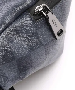 Cortina Piazza Leo Gürteltasche Lederimitat dunkelblau