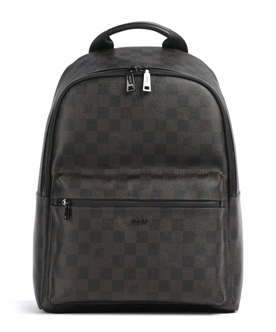 Cortina Piazza Miko Rucksack 13″ Lederimitat dunkelbraun