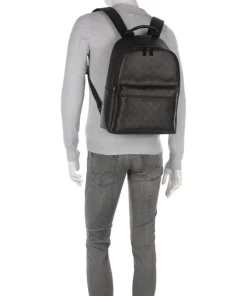 Cortina Piazza Miko Rucksack 13″ Lederimitat dunkelbraun