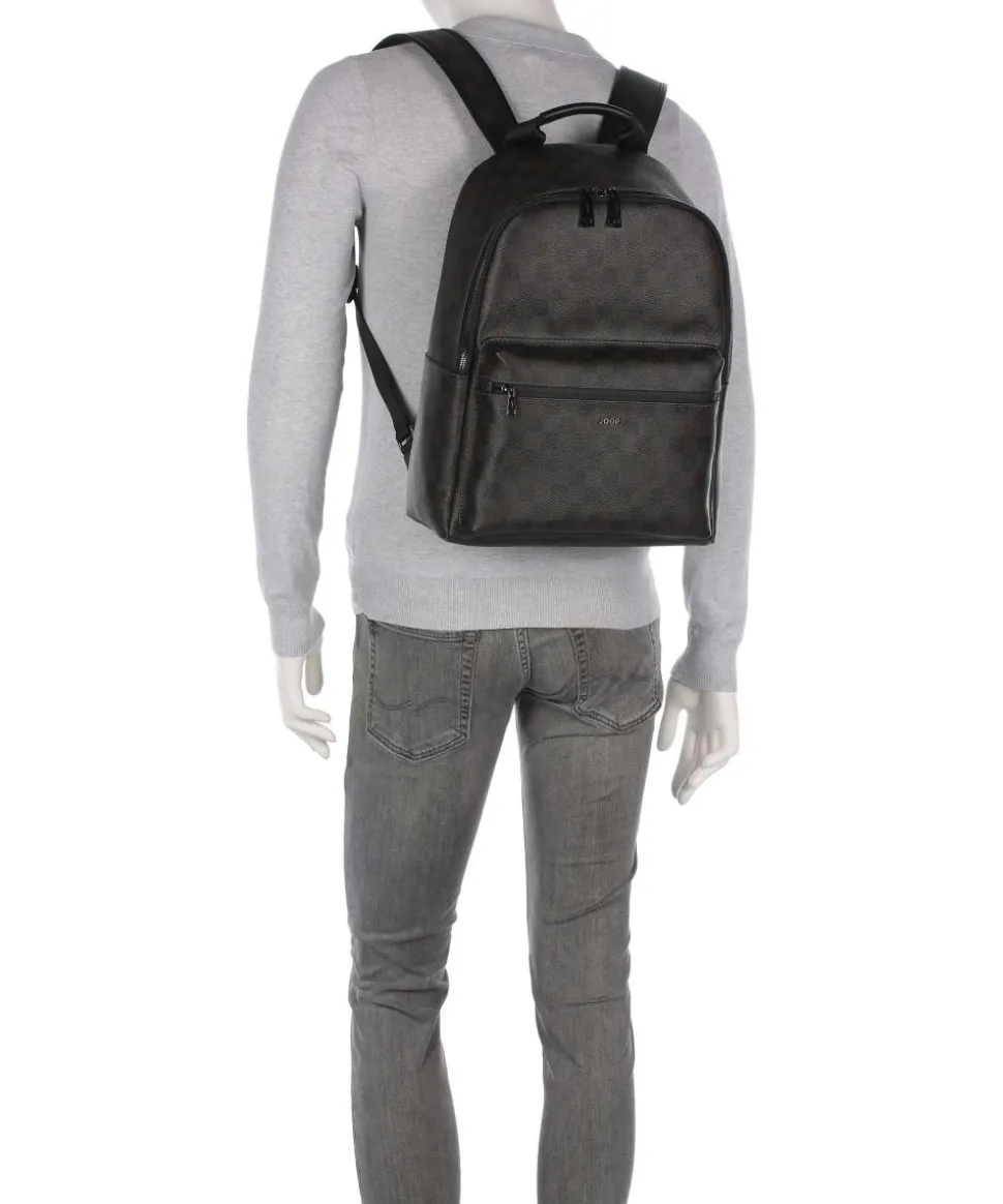 Cortina Piazza Miko Rucksack 13″ Lederimitat dunkelbraun