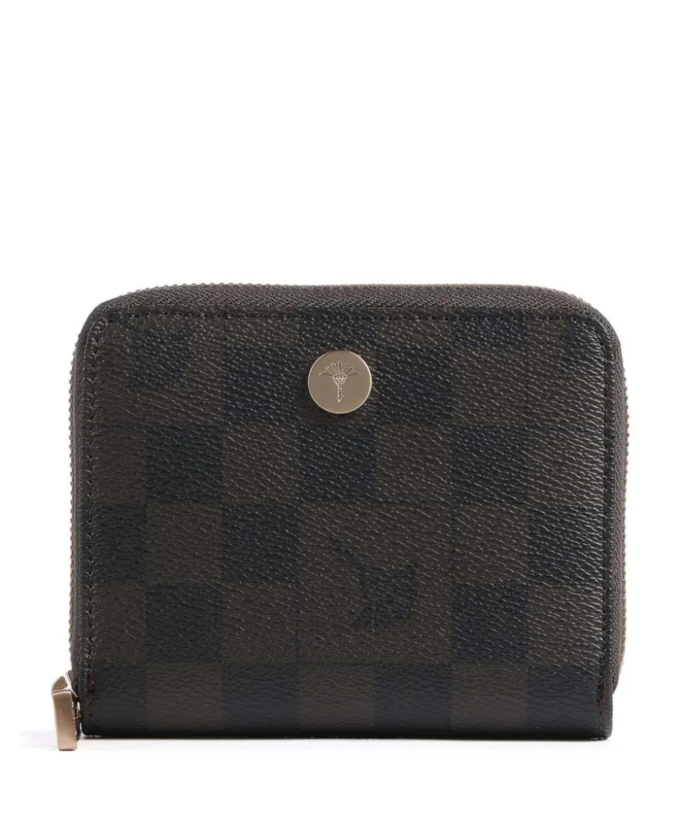 Cortina Piazza Nisa Geldbörse Lederimitat dunkelbraun