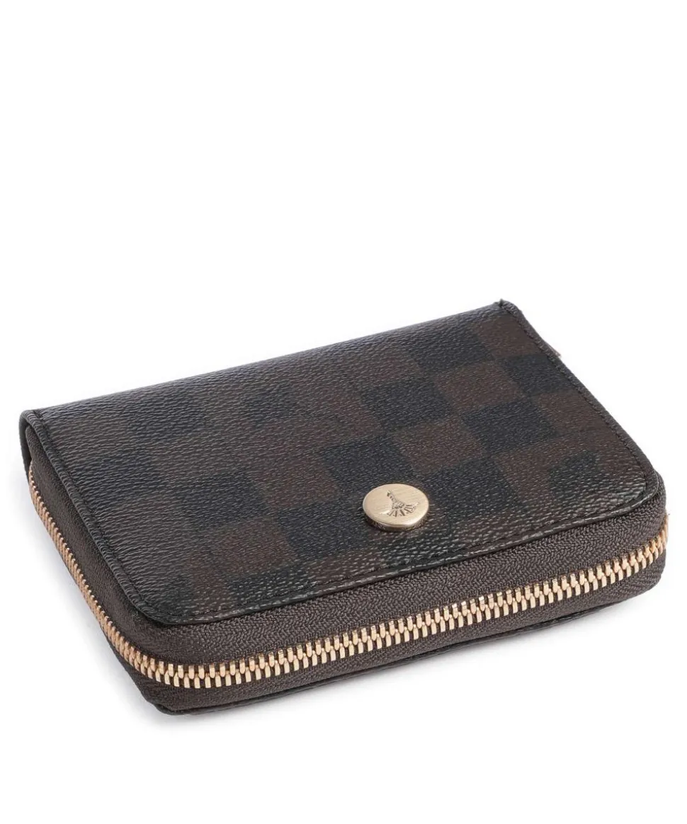 Cortina Piazza Nisa Geldbörse Lederimitat dunkelbraun