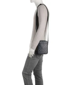 Cortina Piazza Rafael Umhängetasche Lederimitat dunkelblau