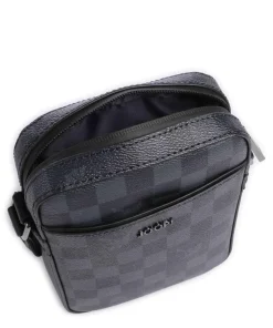 Cortina Piazza Rafael Umhängetasche Lederimitat dunkelblau