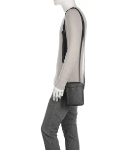 Cortina Piazza Rafael Umhängetasche Lederimitat dunkelbraun