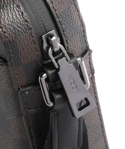 Cortina Piazza Rafael Umhängetasche Lederimitat dunkelbraun