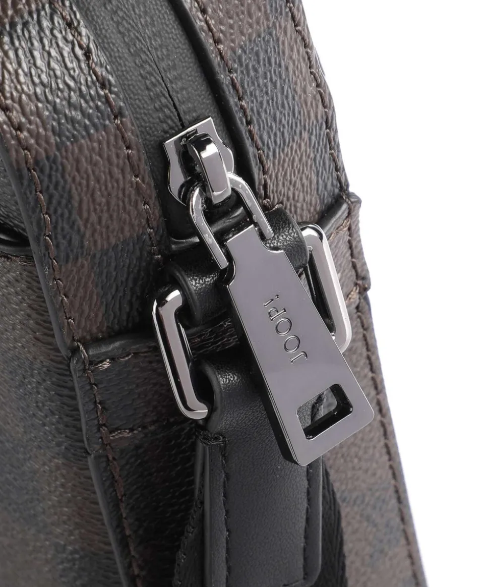 Cortina Piazza Rafael Umhängetasche Lederimitat dunkelbraun