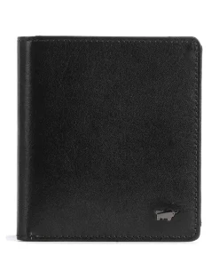 Country RFID Geldbörse fein genarbtes Rindsleder schwarz