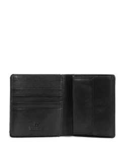 Country RFID Geldbörse fein genarbtes Rindsleder schwarz