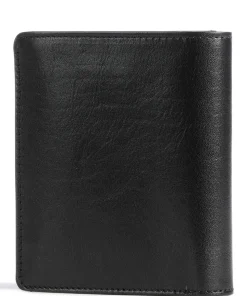 Country RFID Geldbörse fein genarbtes Rindsleder schwarz