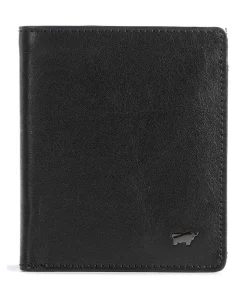 Country RFID Geldbörse fein genarbtes Rindsleder schwarz