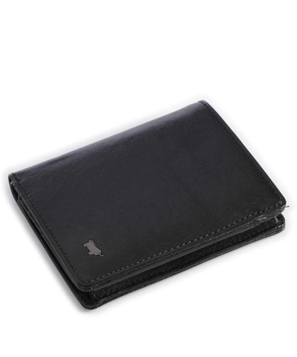 Country RFID Geldbörse fein genarbtes Rindsleder schwarz