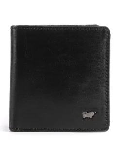 Country RFID Geldbörse Leder schwarz