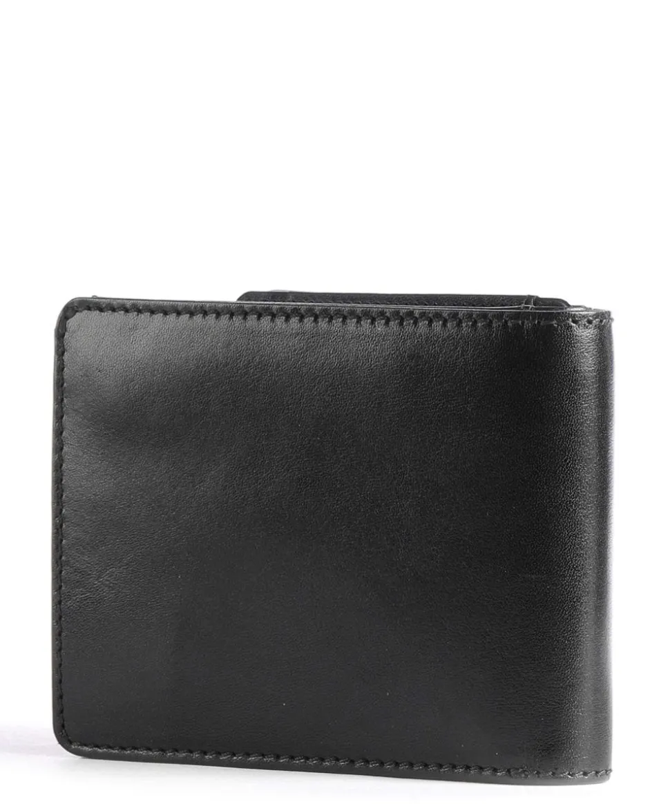 Country RFID Geldbörse Leder schwarz