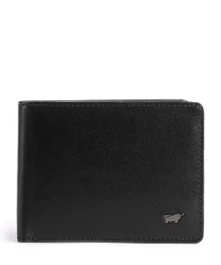 Country RFID Geldbörse Leder schwarz