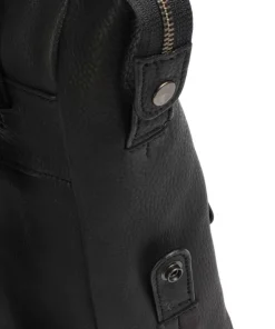 Country S Rucksack 13″ genarbtes Rindsleder schwarz