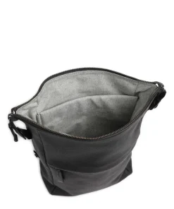 Country S Rucksack 13″ genarbtes Rindsleder schwarz