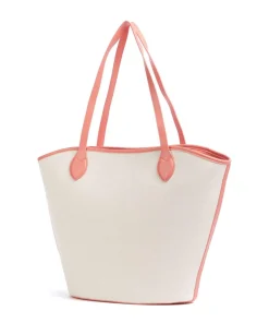 Covent Shopper Canvas beige/rot