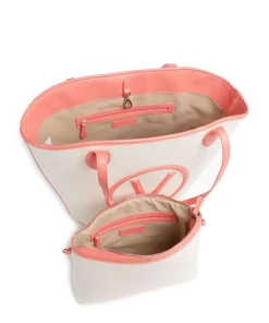 Covent Shopper Canvas beige/rot