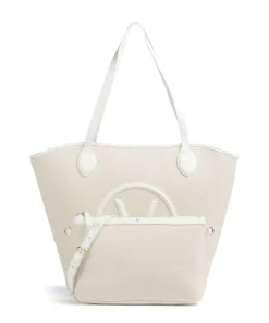 Covent Shopper Canvas natur/weiß