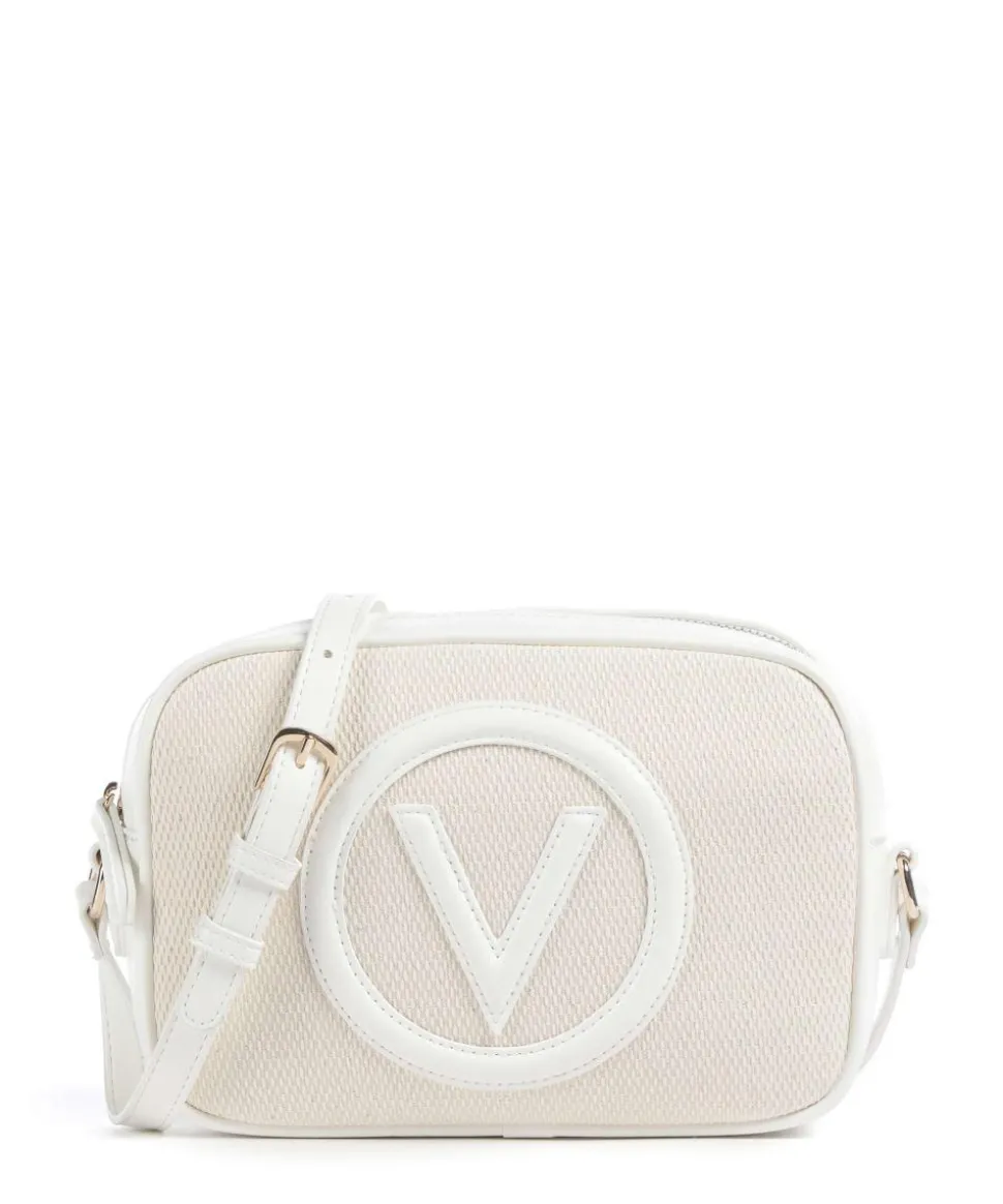 Covent Umhängetasche Baumwolle, Lederimitat beige/weiß