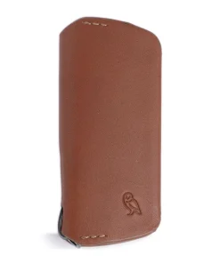 Cover Plus Schlüsseletui Leder karamellbraun