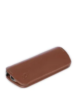 Cover Plus Schlüsseletui Leder karamellbraun