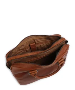 Cow Wax Pull Up Fabian Aktentasche 15″ Rindsleder cognac