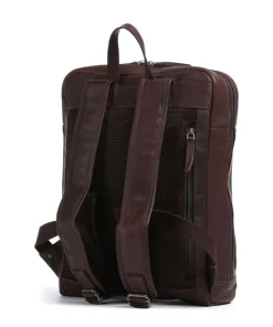 Cow Wax Pull Up Jasper Rucksack 13″ Rindsleder braun