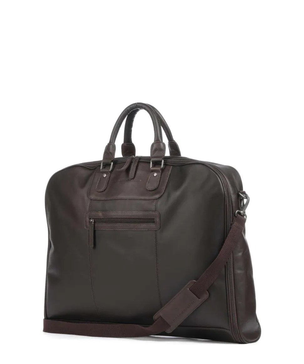 Cow Wax Pull Up Josh Kleidersack dunkelbraun 60 cm